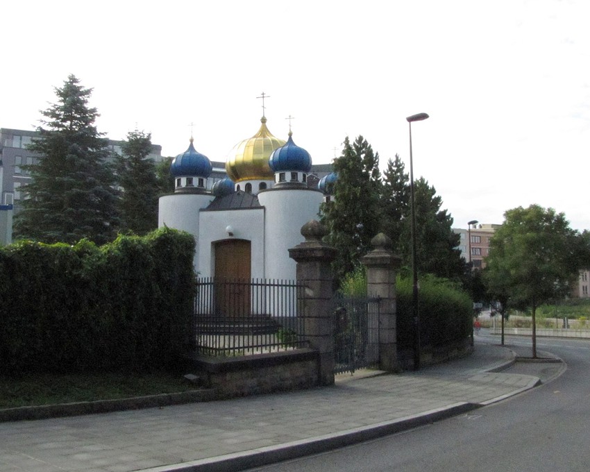 Церковь Петра и Павла, Люксембург (Люксембург, Прочие страны). общий вид в ландшафте