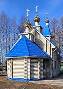 Обозерский. Тихвинской иконы Божией Матери, церковь