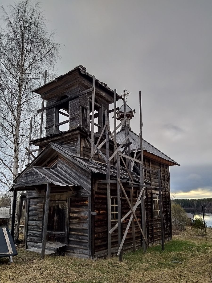 Часовня Сошествия Святого Духа, Осиновская (Шенкурский район, Архангельская область). фасады