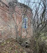 Церковь Казанской иконы Божией Матери, Вход в подвальное помещение, с южной стороны<br>, Старая Измайловка, Барышский район, Ульяновская область