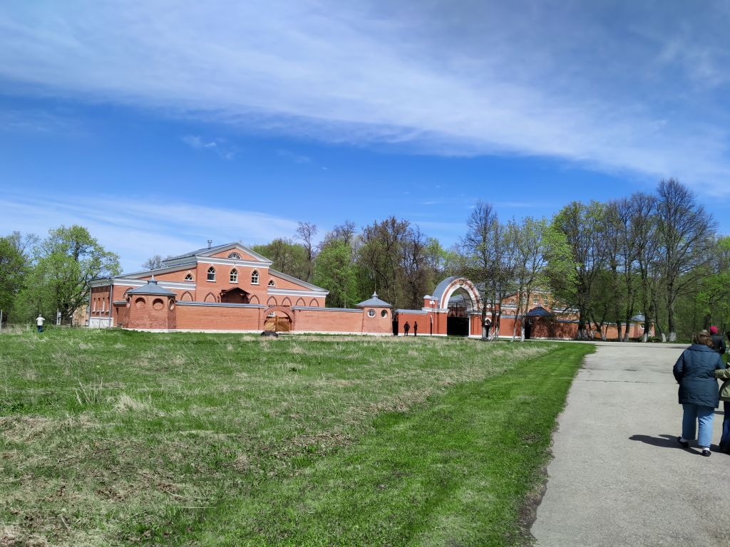 Серафимо-Саровский скит, Красная горка, усадьба (Михайловский район, Рязанская область). дополнительная информация, общий вид скита