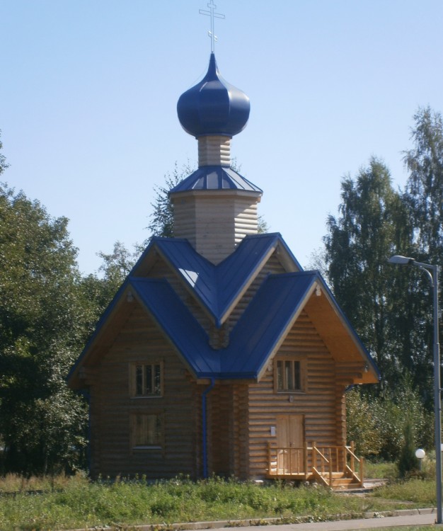 Храм-часовня Николая Чудотворца в квартале 