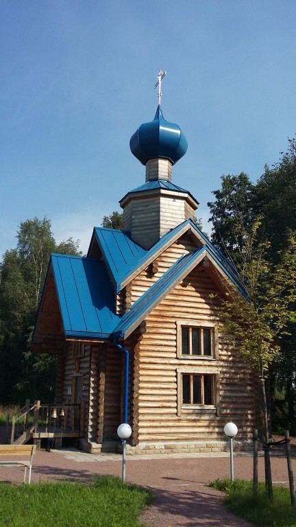 Храм-часовня Николая Чудотворца в квартале 