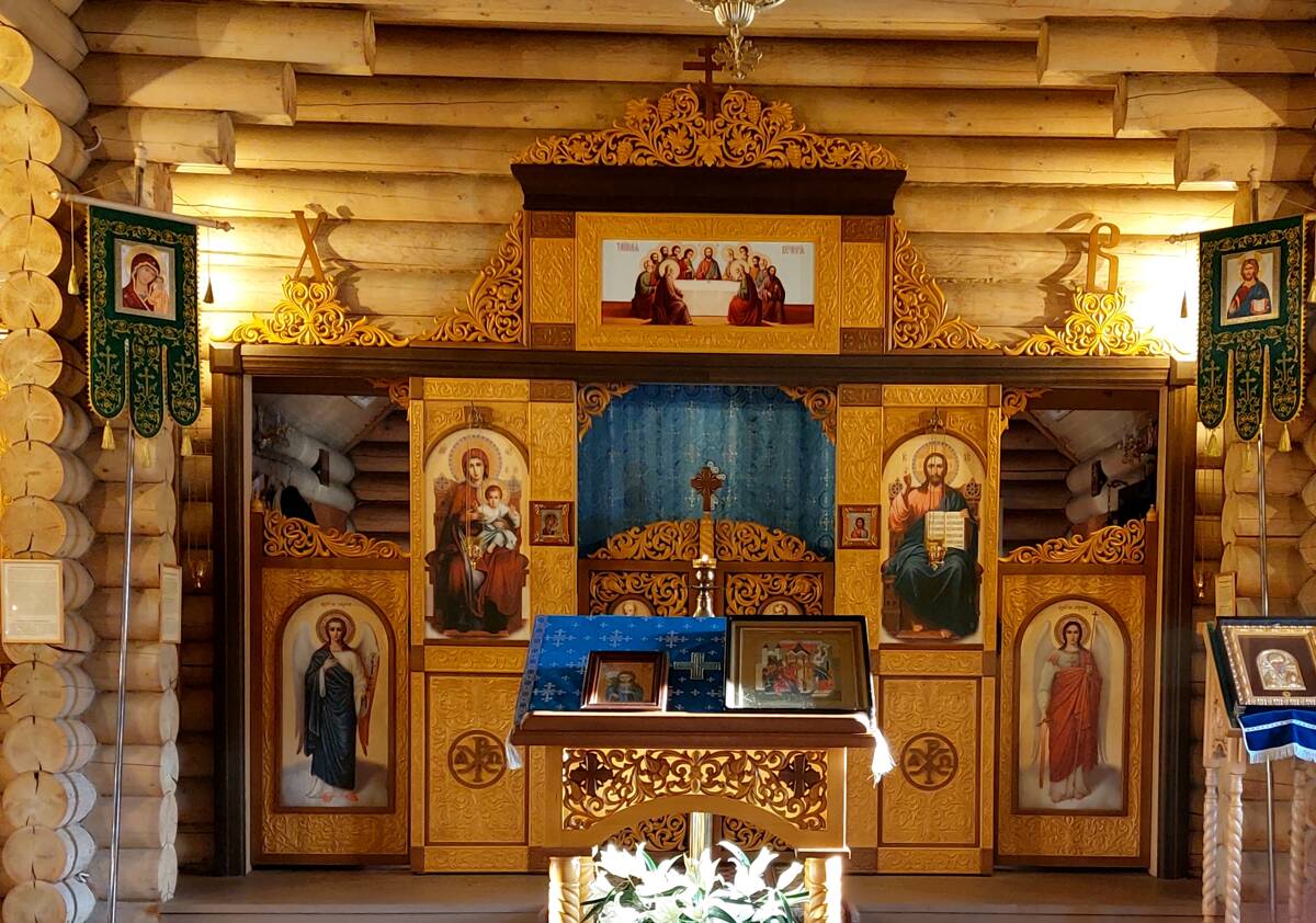 Храм-часовня Николая Чудотворца в квартале 