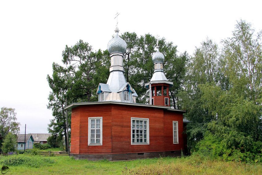 Церковь Александра Невского, Шеговары (Шенкурский район, Архангельская область). фасады