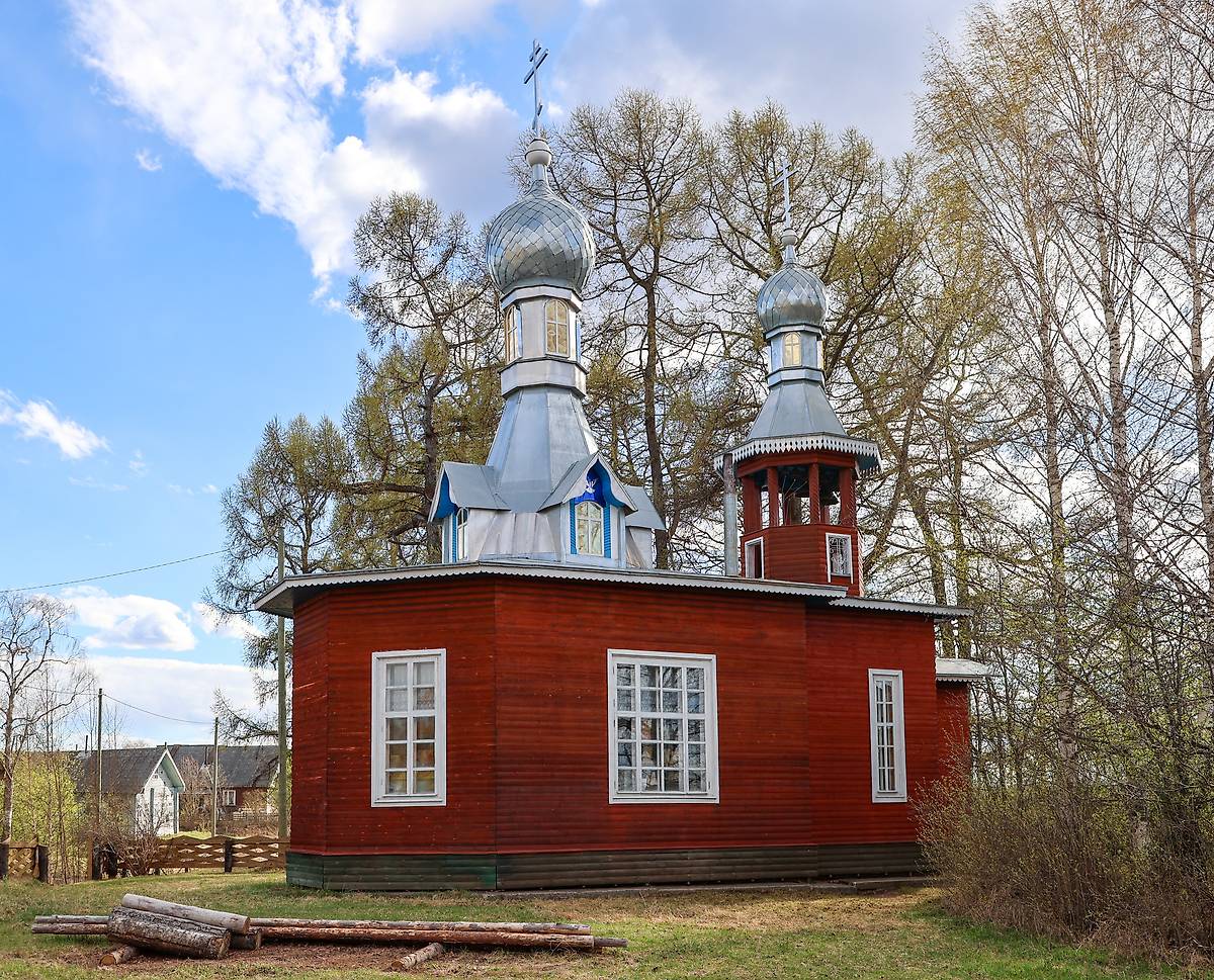 фасады. Церковь Александра Невского, Шеговары (Шенкурский район, Архангельская область)