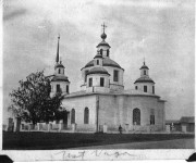 Церковь Успения Пресвятой Богородицы, Американская фотография лета 1919 года <br>, Усть-Вага, Виноградовский район, Архангельская область