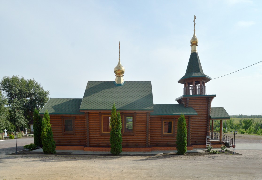 Кирпичи (Белогорье). Белогорский Воскресенский монастырь. Церковь Спиридона Тримифунтского. фасады