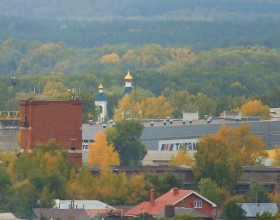 Волжский (Большая Царевщина). Церковь иконы Божией Матери 