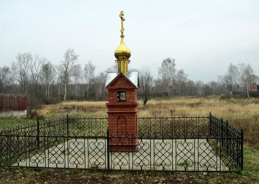 Макарьево. Часовенный столб. фасады, вид с юга