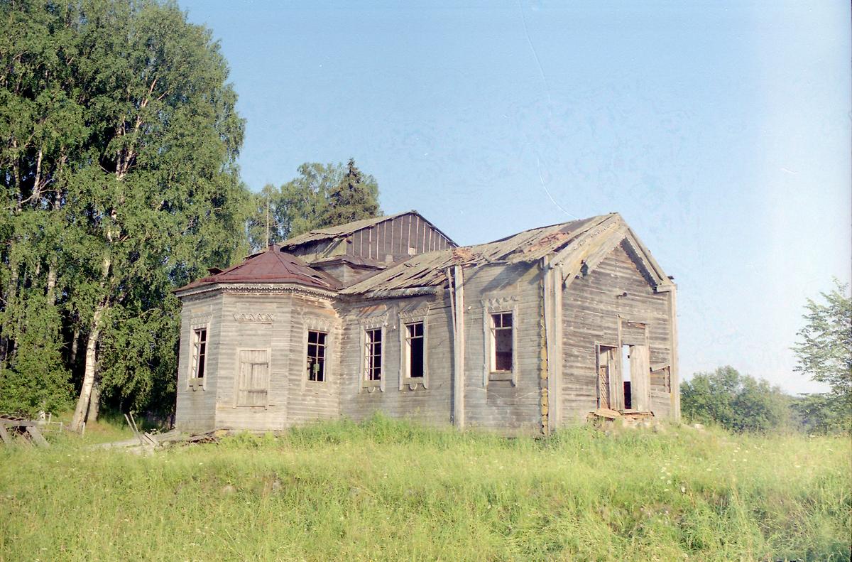 документальные фотографии. Церковь Троицы Живоначальной, Курвошский погост (Вытегорский район, Вологодская область)