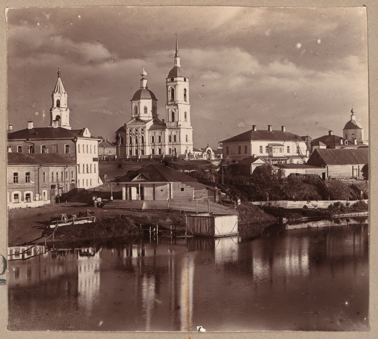 Кашин. Церковь Богоявления Господня. архивная фотография, Фото 1910 г. С. М. Прокудина-Горского