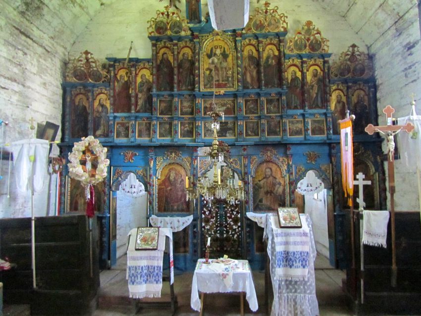 Церковь Сошествия Святого Духа, Гукливый (Воловецкий район, Украина, Закарпатская область). интерьер и убранство