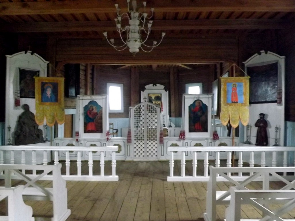 Церковь Покрова Пресвятой Богородицы, Озерцо (Минский район, Беларусь, Минская область). интерьер и убранство