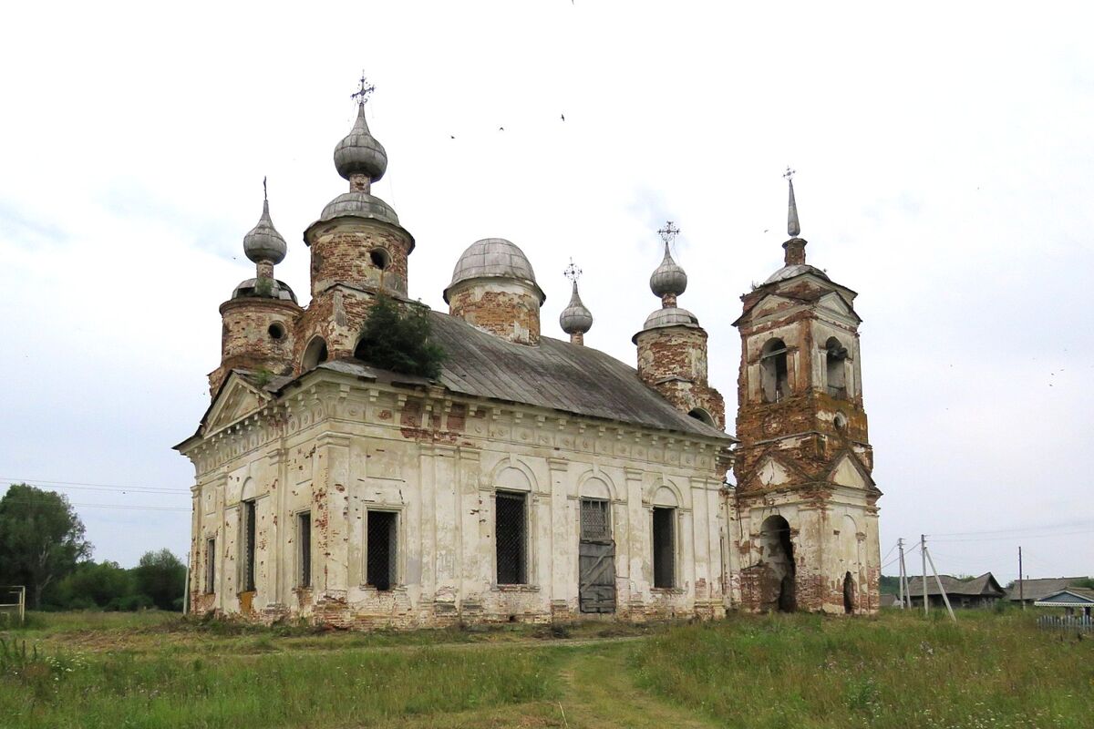 Церковь Рождества Христова, Неклюдово (Инзенский район, Ульяновская область). фасады