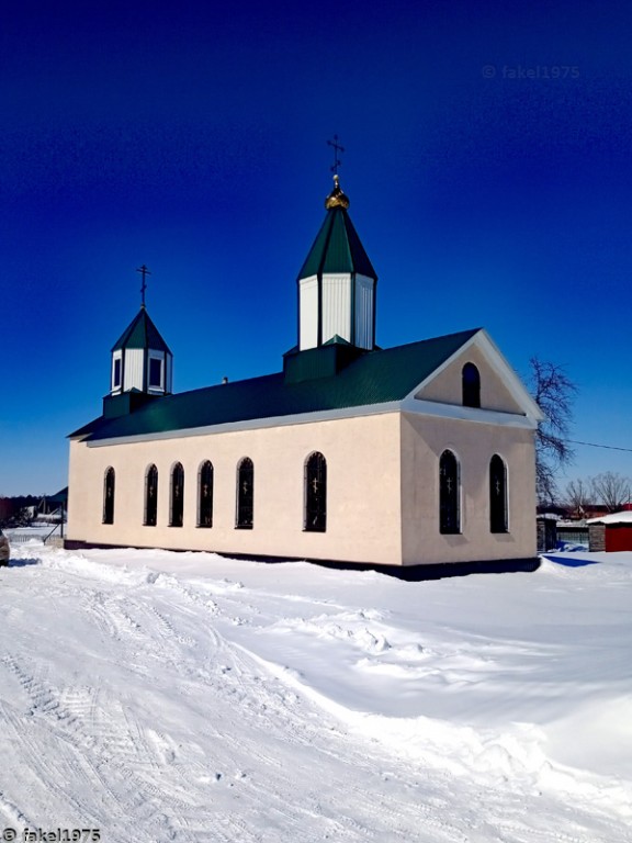 Церковь Михаила Архангела (новая), Новоуглянка (Усманский район, Липецкая область). фасады, Вид с юго-востока