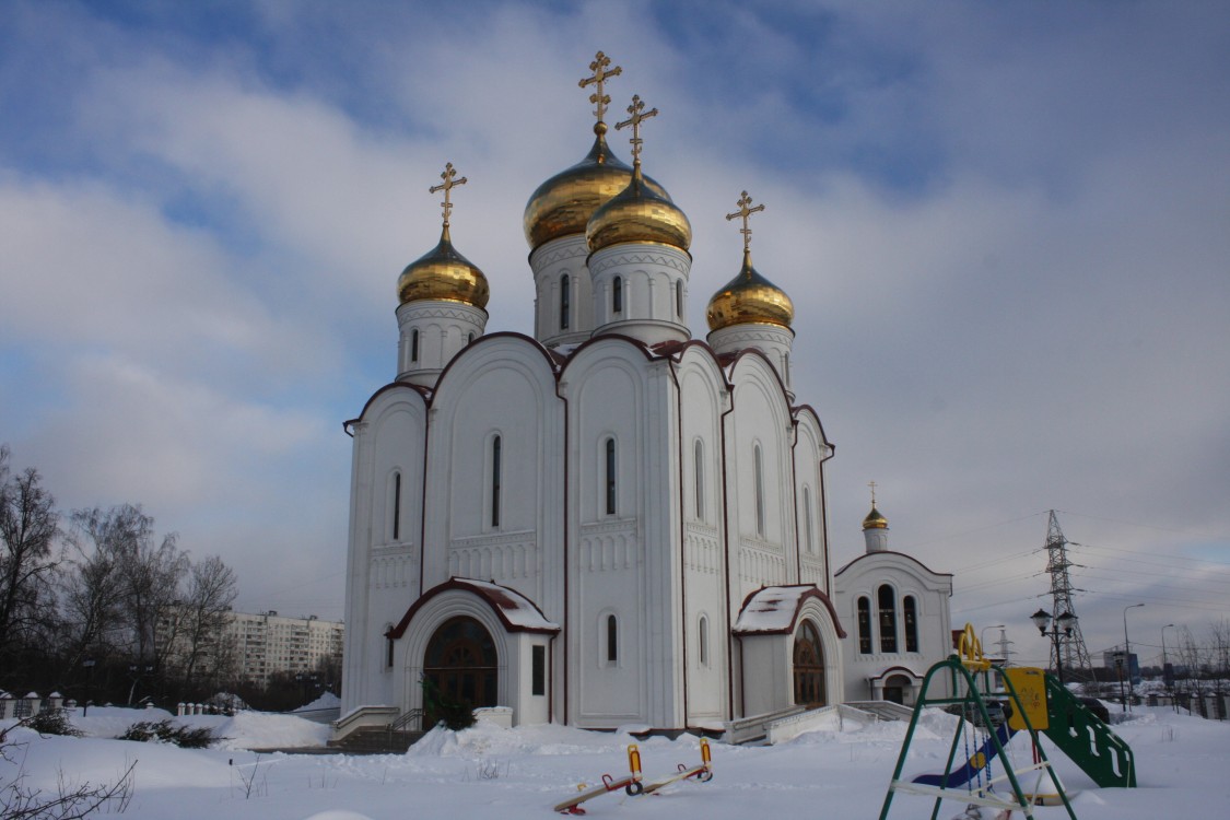 Солнцево. Церковь Казанской иконы Божией Матери в Орлове. фасады