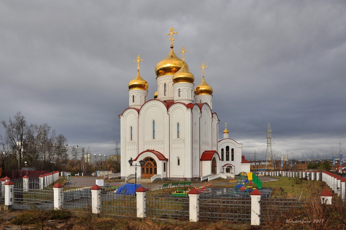 Солнцево. Церковь Казанской иконы Божией Матери в Орлове. фасады