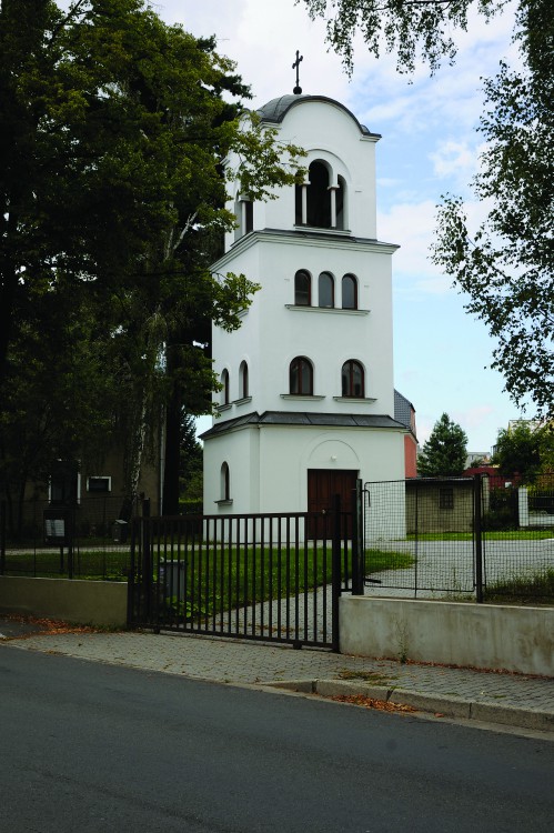 Церковь Сошествия Святого Духа, Шумперк (Чехия, Прочие страны). фасады, колокольня
