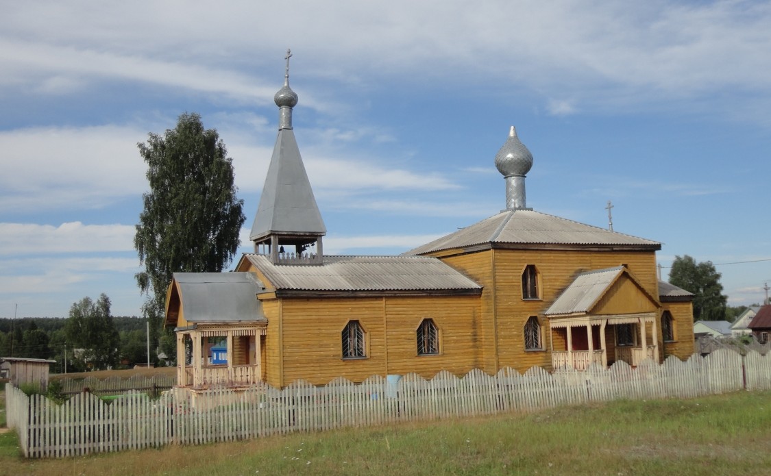 Северный. Церковь Иоанна Богослова. фасады