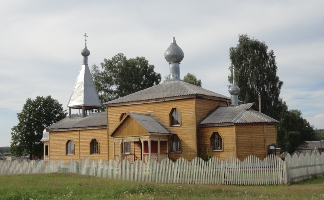 Северный. Церковь Иоанна Богослова. фасады