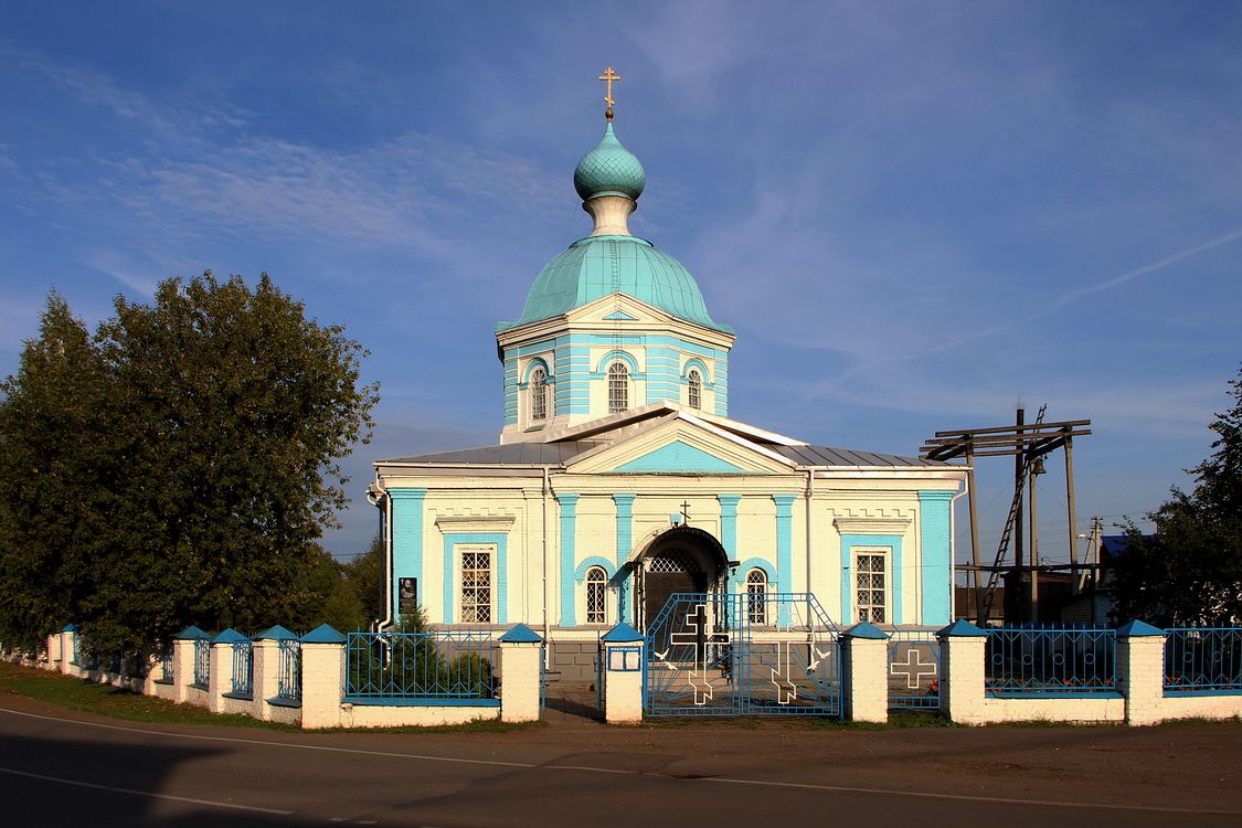 Тоншаево. Церковь Николая Чудотворца. фасады