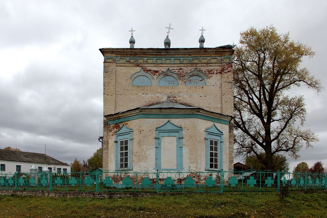 Церковь Михаила Архангела, Ошминское (Тоншаевский район, Нижегородская область). фасады