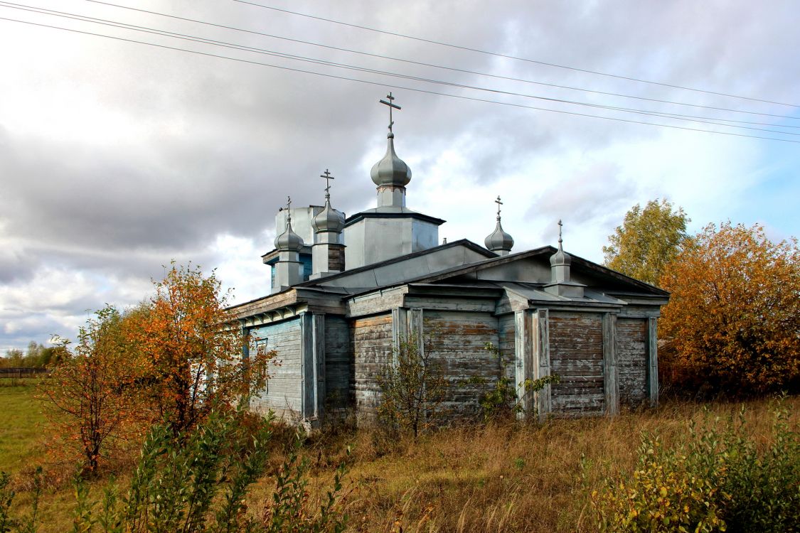 Большие Селки. Церковь Серафима Саровского. фасады