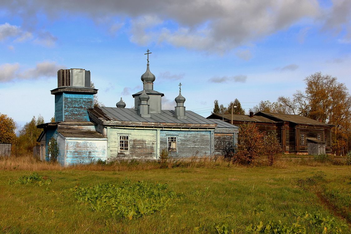 Большие Селки (Тоншаевский район). Церковь Серафима Саровского ...