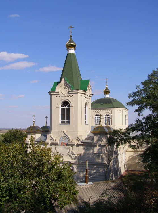 Церковь Варвары великомученицы, Грушевская (Аксайский район, Ростовская область). фасады, Вид с юго-запада