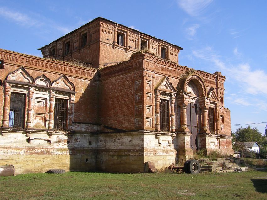 Церковь Иоанна Богослова, Грушевская (Аксайский район, Ростовская область). фасады, Вид с юго-запада