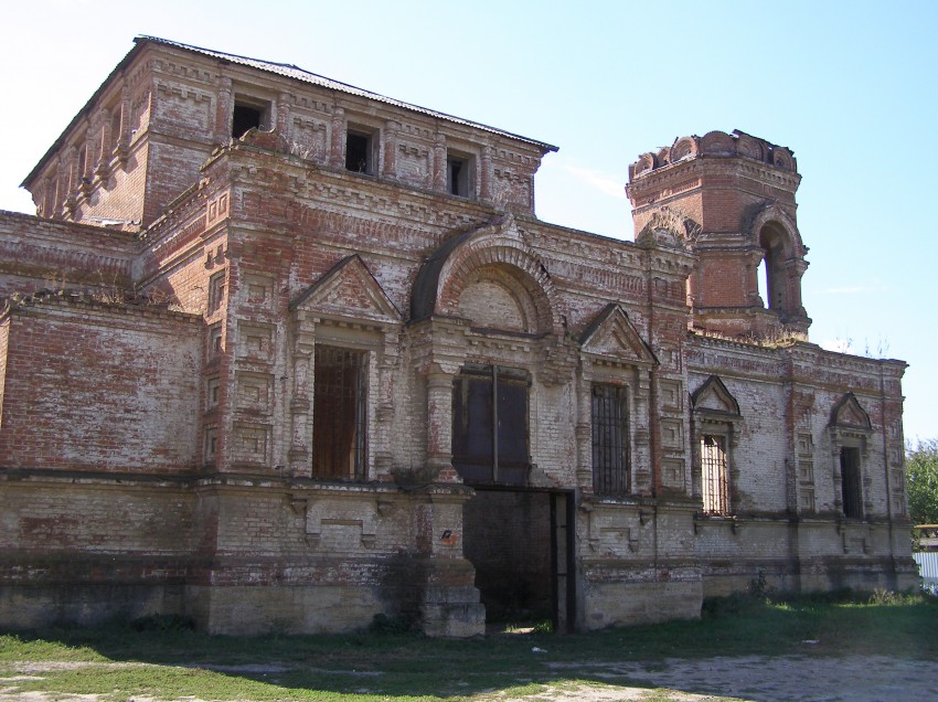 Грушевская. Церковь Иоанна Богослова. фасады, Вид с северо-востока