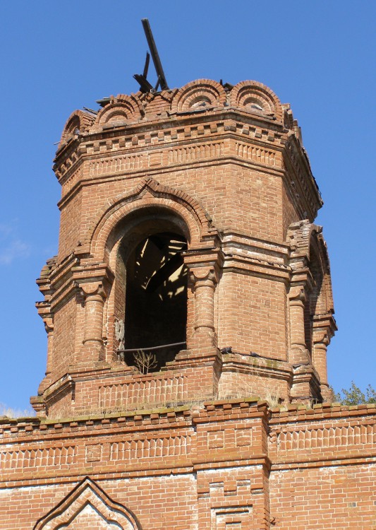 Церковь Иоанна Богослова, Грушевская (Аксайский район, Ростовская область). архитектурные детали, Колокольня. Вид с юга.