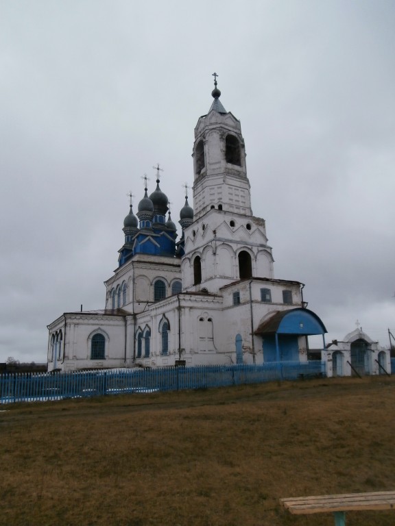 Щенники. Церковь Александра Невского. фасады