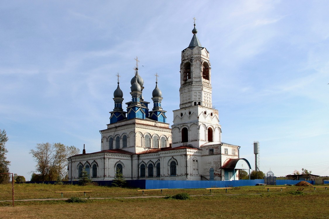 Церковь Александра Невского, Щенники (Шарангский район, Нижегородская область). фасады