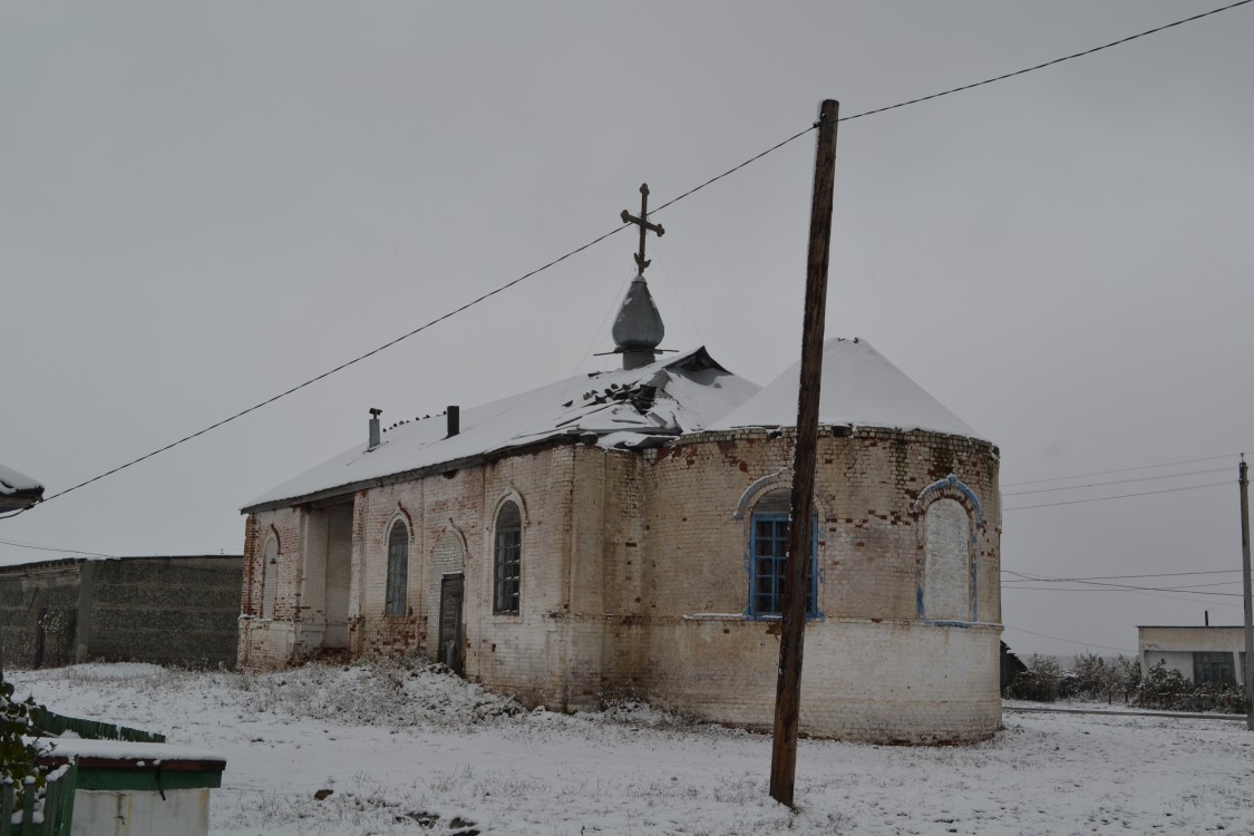 Церковь Иоанна Златоуста, Долгие (Частоозерский район, Курганская область). фасады, Вид на алтарь