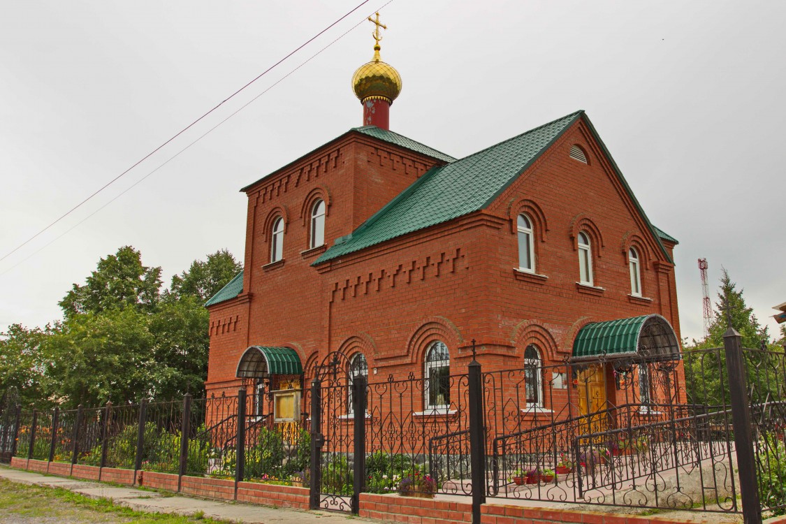 Церковь Николая Чудотворца, Нагорный (Увельский район, Челябинская область). фасады