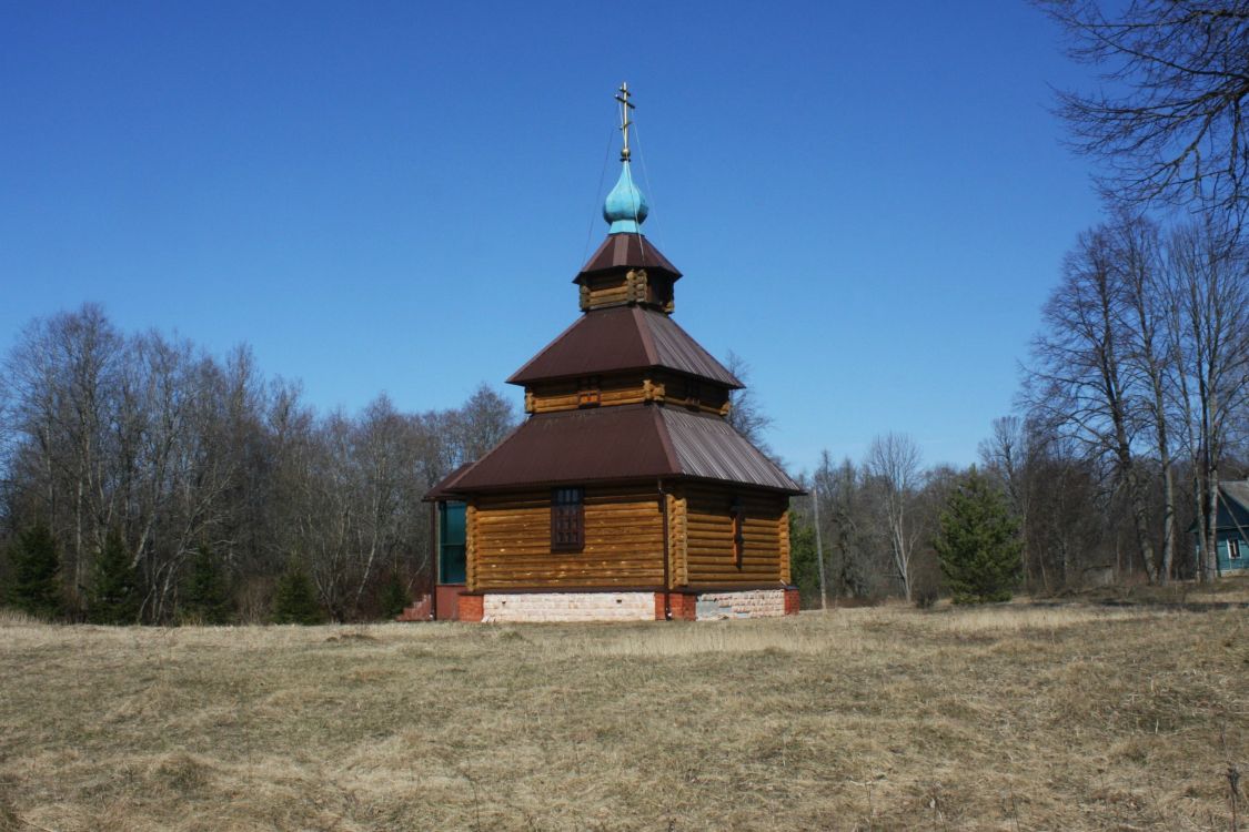 Мытишино. Церковь Николая Чудотворца. фасады, Вид на церковное место с юго-востока