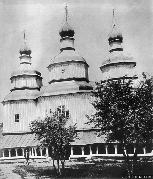 Винница. Церковь Николая Чудотворца. архивная фотография, Фото 1906 года с сайта retroua.com