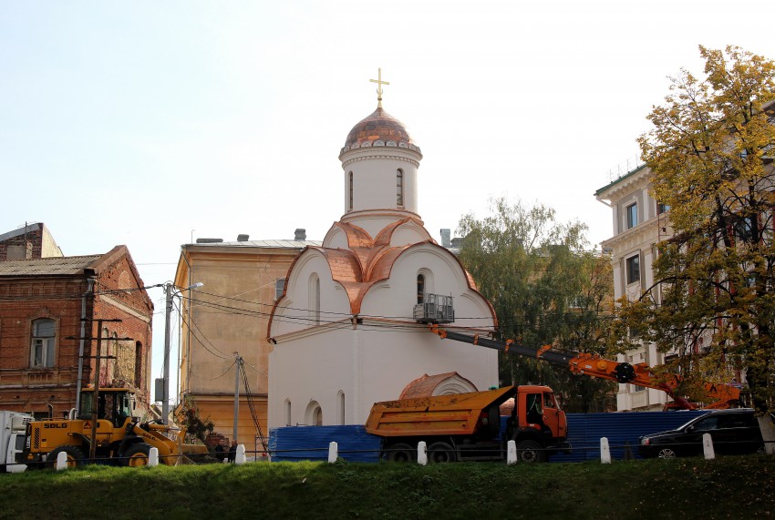 Церковь Николая Чудотворца над Зеленским съездом, Нижегородский район (Нижний Новгород, город, Нижегородская область). фасады