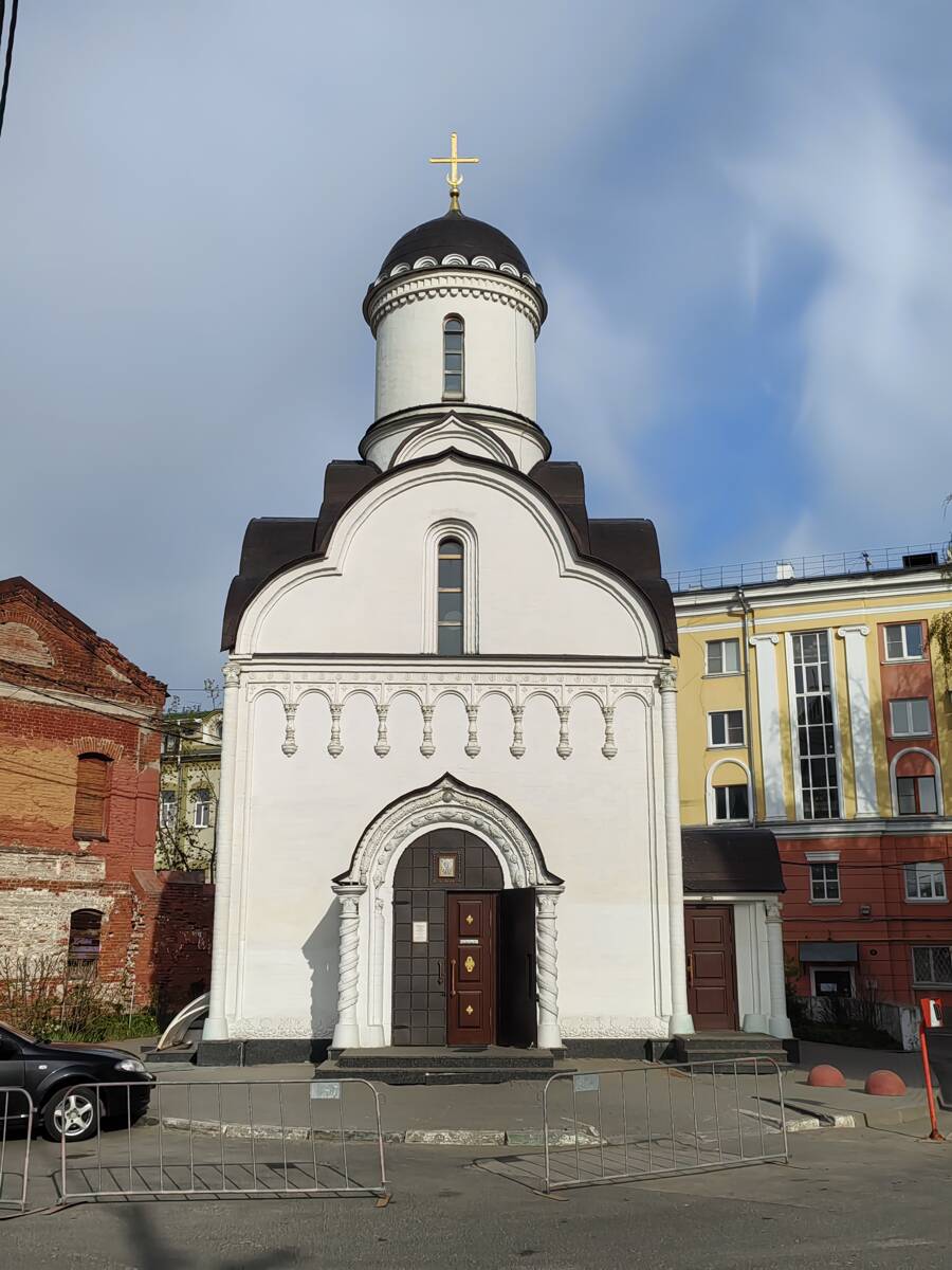 Церковь Николая Чудотворца над Зеленским съездом, Нижегородский район (Нижний Новгород, город, Нижегородская область). фасады