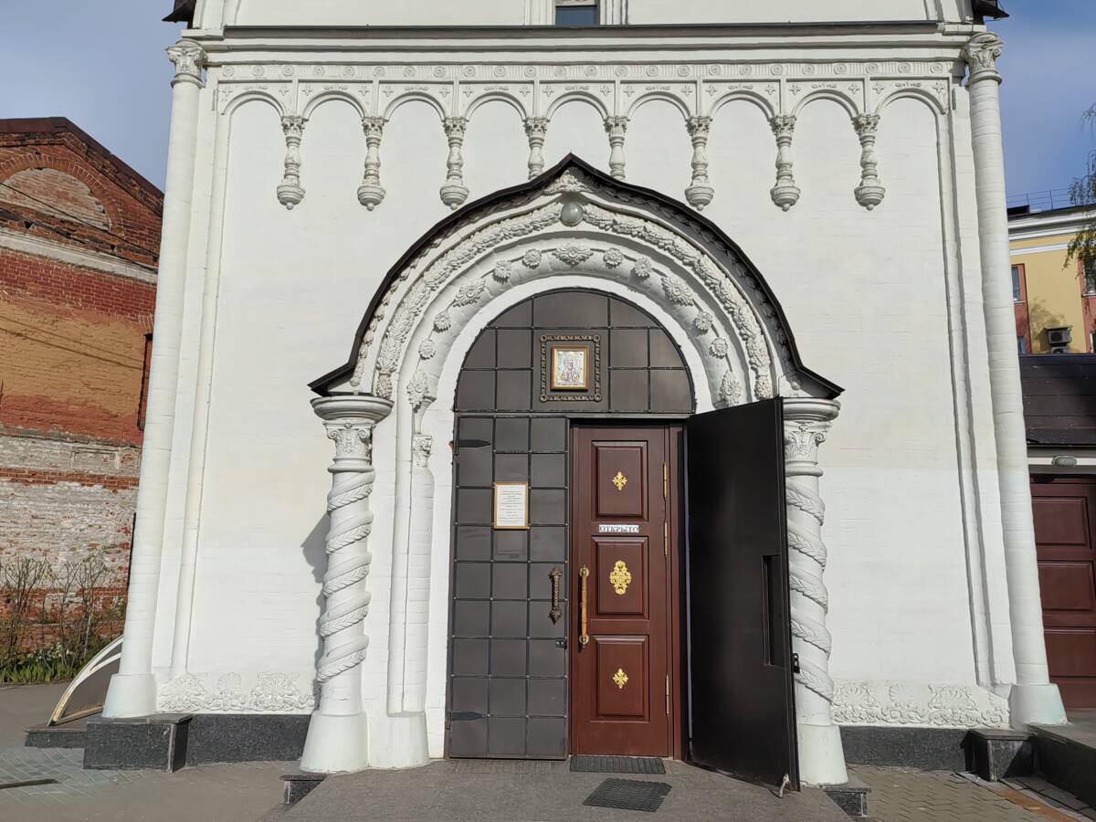 Церковь Николая Чудотворца над Зеленским съездом, Нижегородский район (Нижний Новгород, город, Нижегородская область). архитектурные детали