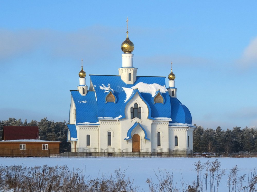 Воре-Богородское. Церковь Покрова Пресвятой Богородицы. фасады