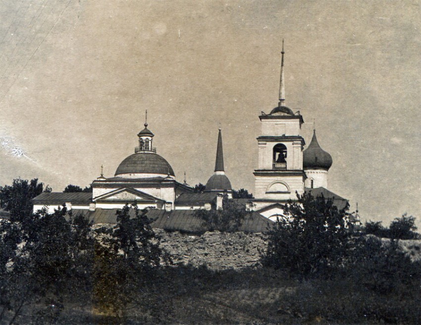 Псков. Старовознесенский монастырь. архивная фотография, Фото из моего архива около 1910г.