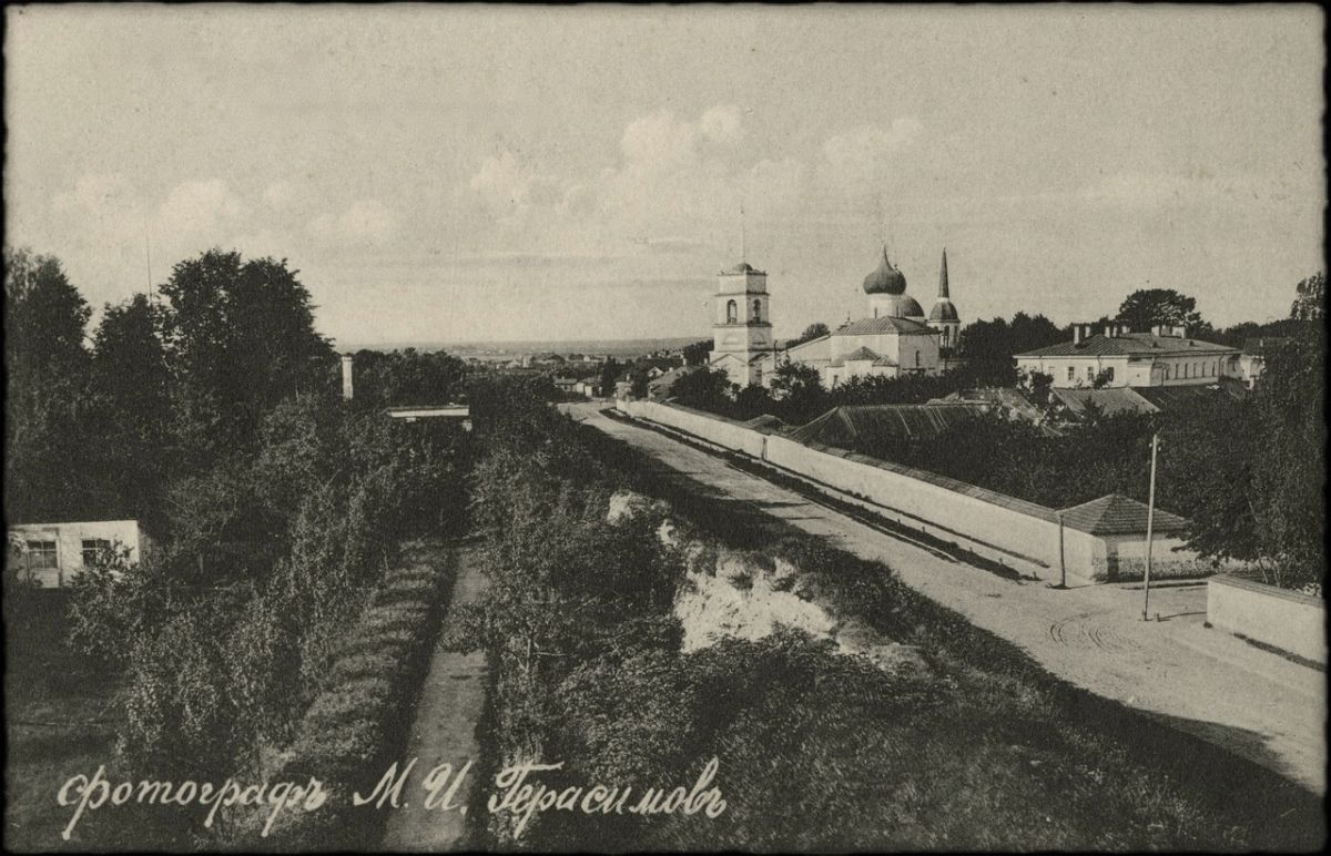 Псков. Старовознесенский монастырь. архивная фотография, Нач. ХХ века.