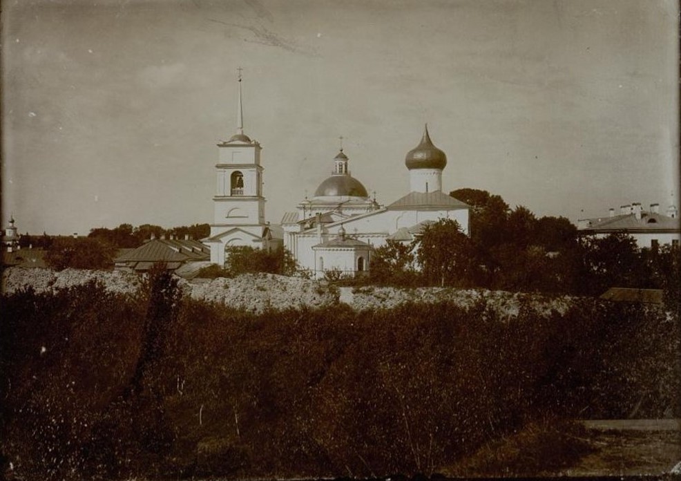 Старовознесенский монастырь, Псков (Псков, город, Псковская область). архивная фотография, Фото конца XIX - начала XX вв. из фондов Музея при Российской академии художеств. (Музейный № Ф-13293)