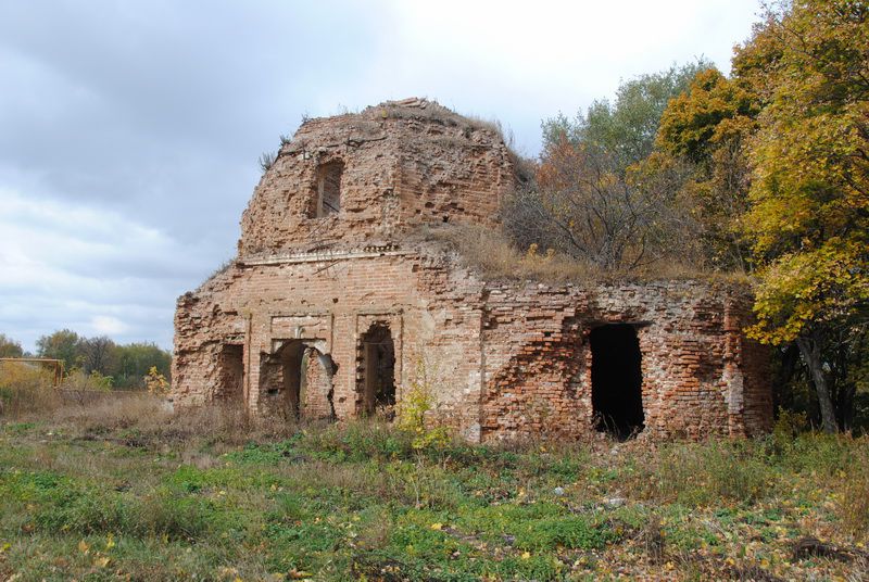 Церковь Николая Чудотворца, Муравлянка (Кимовский район, Тульская область). общий вид в ландшафте