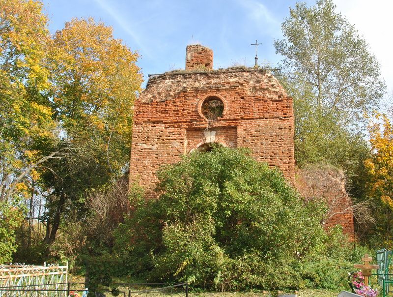 Церковь Тихвинской иконы Божией Матери, Меркулово (Арсеньевский район и пос. Славный, Тульская область). архитектурные детали