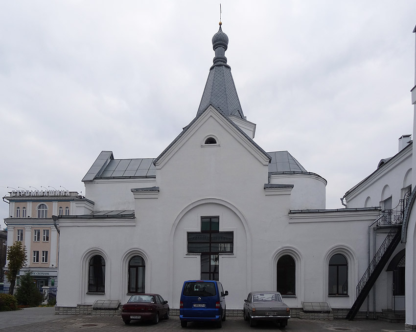 Церковь Георгия Конисского, Могилёв (Могилёв, город, Беларусь, Могилёвская область). общий вид в ландшафте, Южный фаскад
