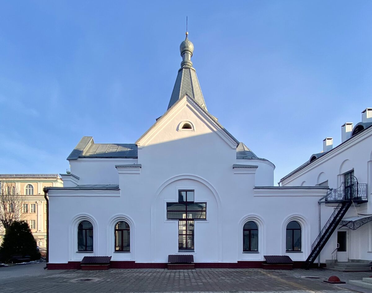 Церковь Георгия Конисского, Могилёв (Могилёв, город, Беларусь, Могилёвская область). фасады, Вид с юга